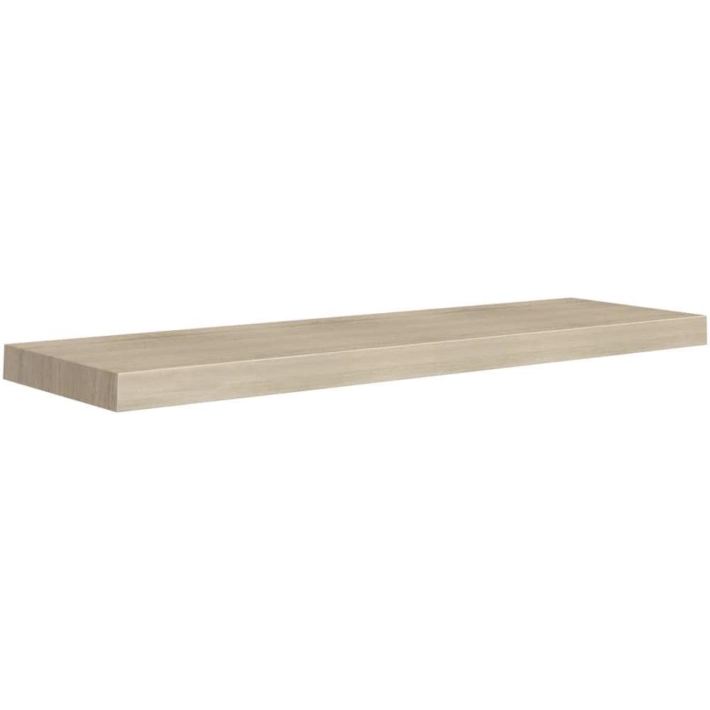 Scaffale A Parete Rovere 90x23,5x3,8 Cm In Mdf - Foto 2