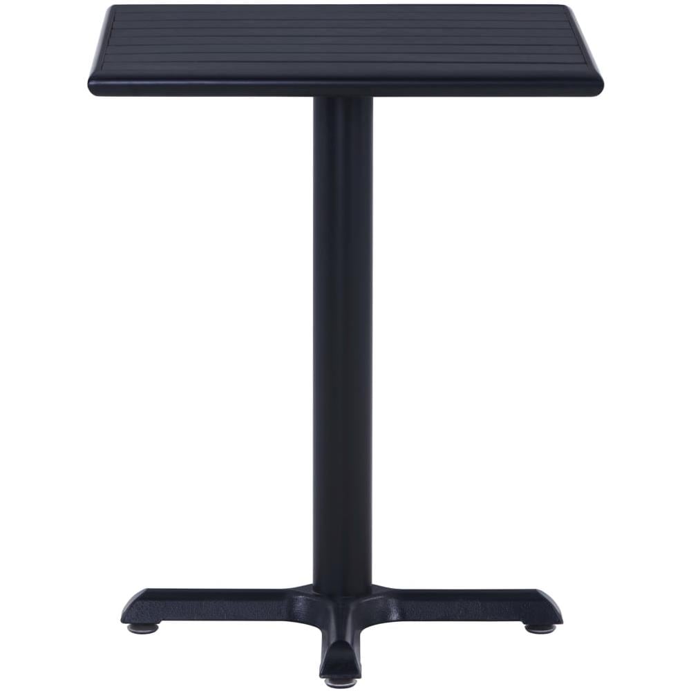 Tavolo da Giardino Nero 60x60x75 cm - Foto 2