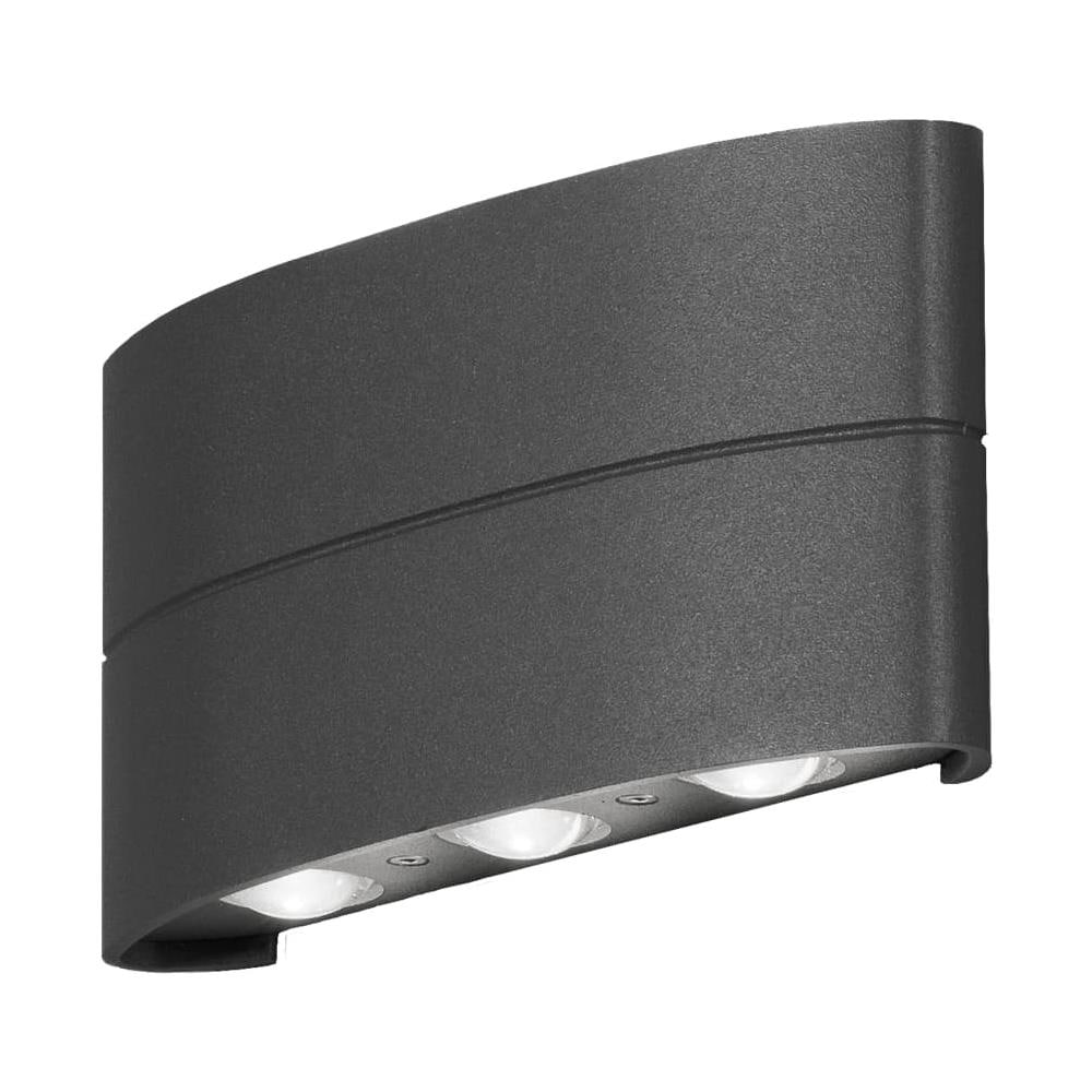 Lampada da Parete a LED Chieri 6x1,2W Antracite - Foto 1