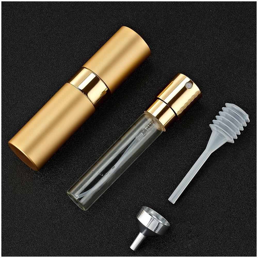 Piccolo Flacone Spray Di Ricarica Per Profumo Da 8 Ml Gold - Foto 2