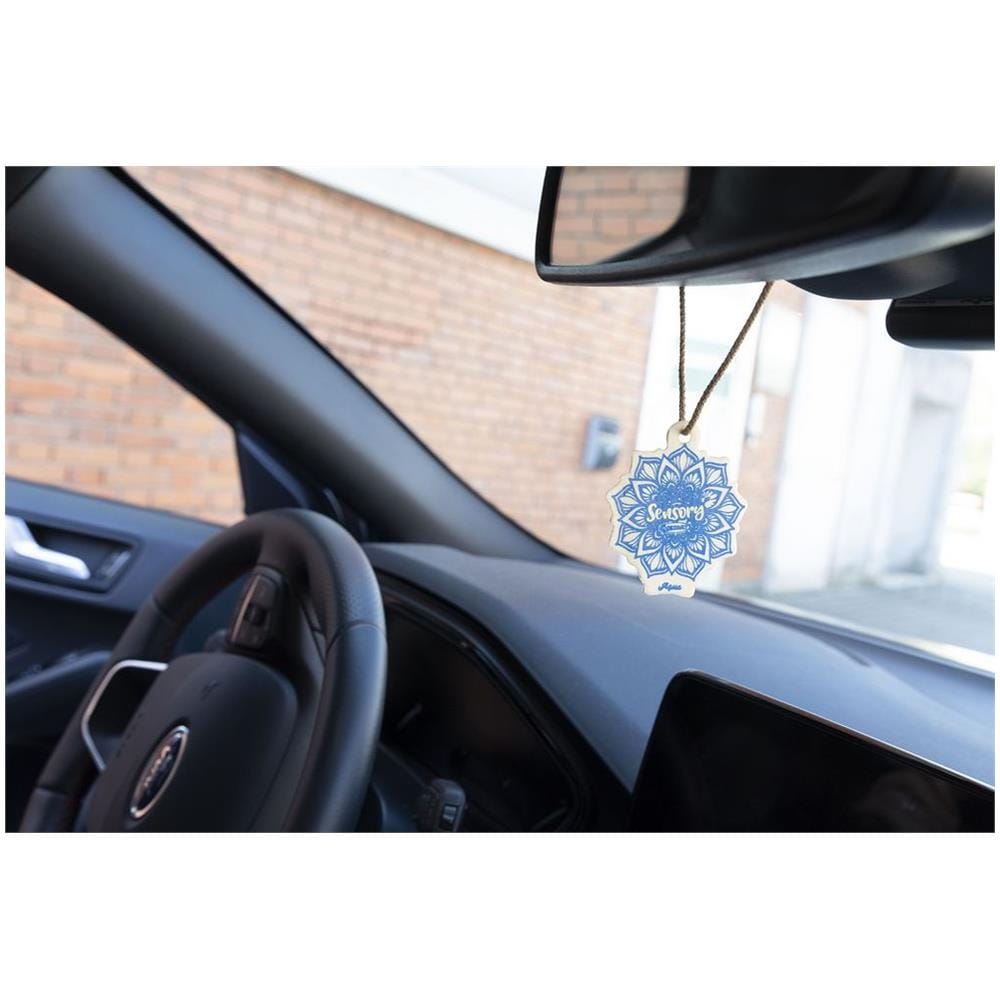Sensory Profumatore Per Auto In Legno - Profumazione Aqua - Da Appendere Allo Specchietto - Foto 2