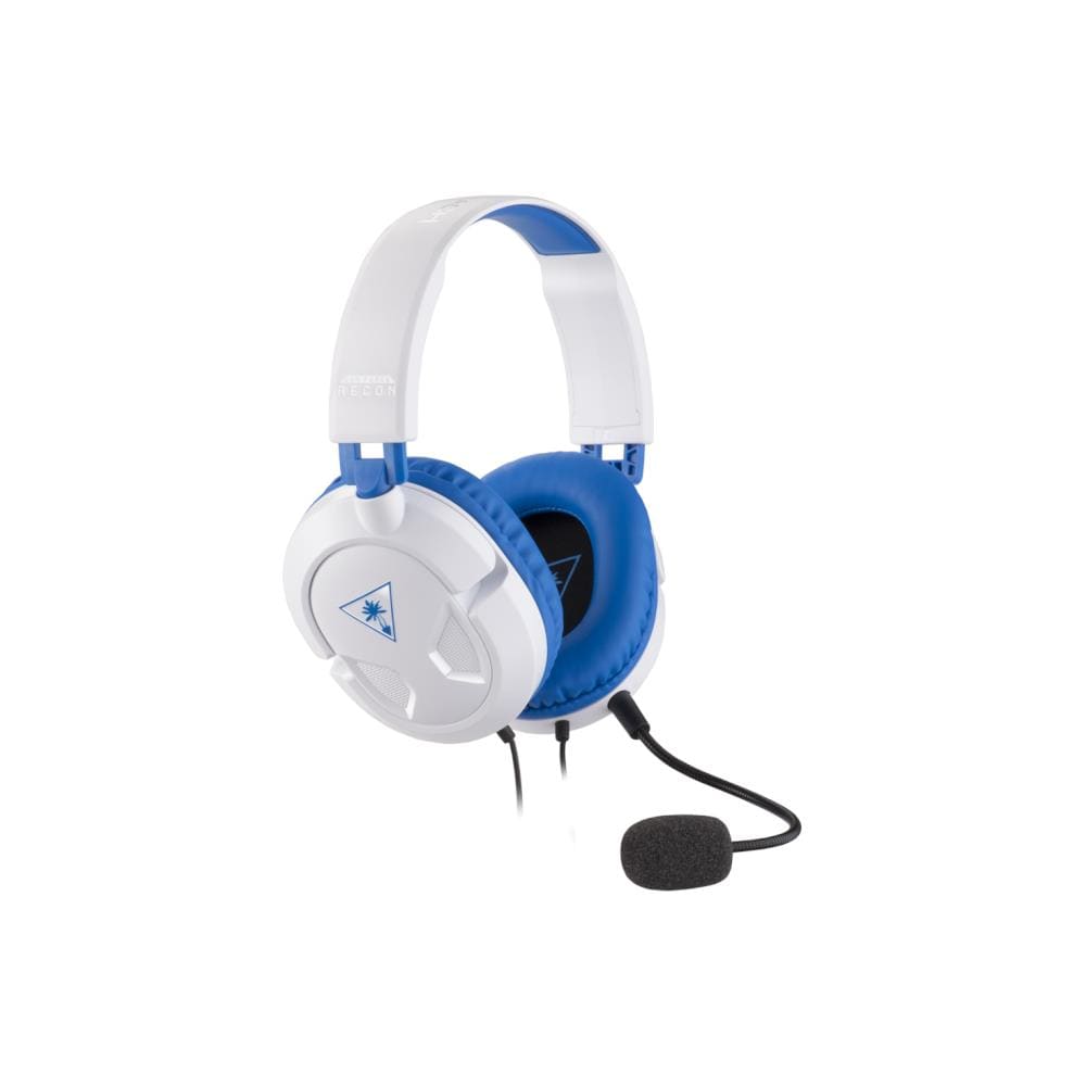Recon 60P Cuffie a Padiglione con Microfono per PS Connessione USB Colore Blu / Bianco - Foto 1