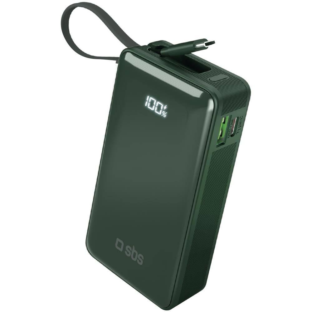 TTBB10000LCDTCPD20G batteria portatile 10000 mAh Verde - Foto 1