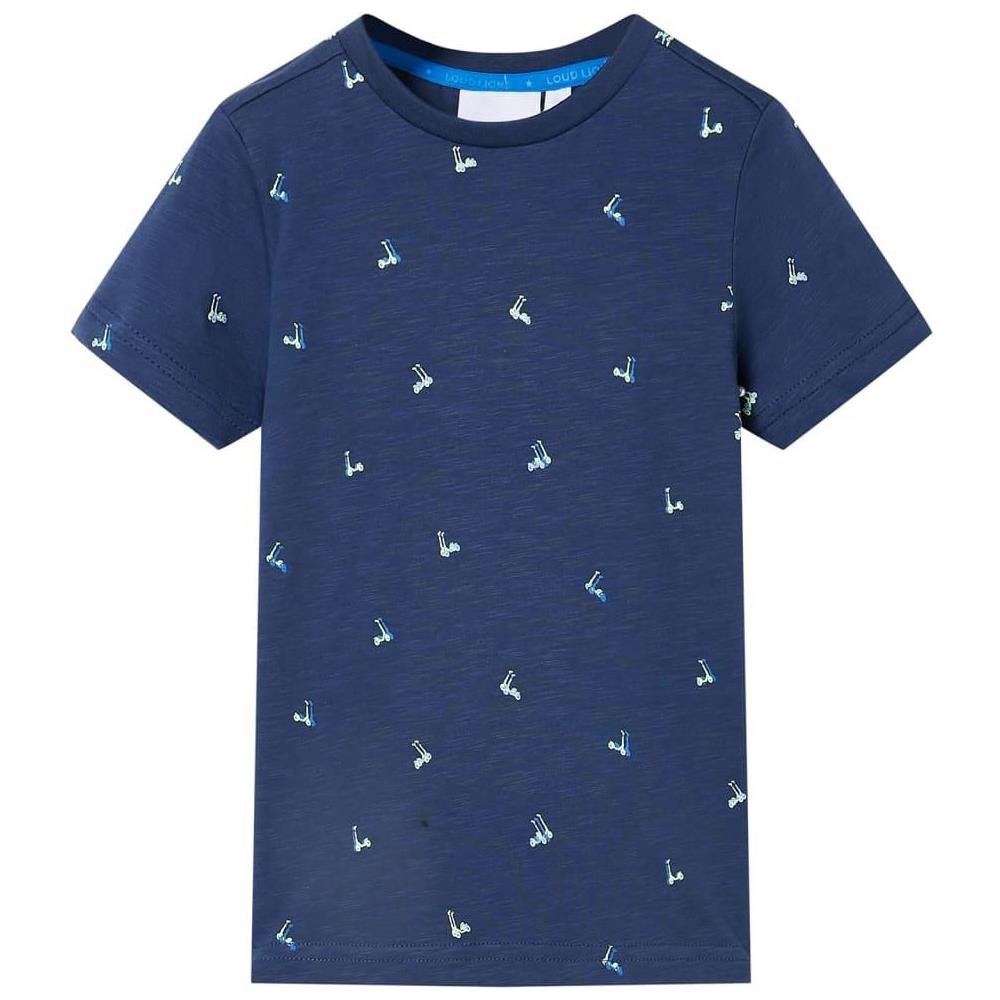 Maglietta da Bambino Blu Scuro 92 - Foto 1