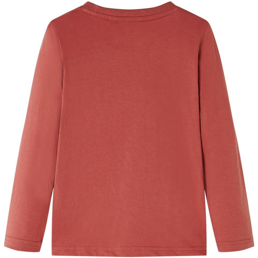 Maglietta per Bambini Maniche Lunghe Henné 128 - Foto 2