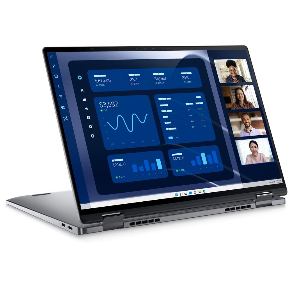 Convertibile 2-in-1 Latitude 9450 Intel Core Ultra 7 165U Monitor 14" Touchscreen QHD RAM 16GB SSD 512GB Wi-Fi 7 Windows 11 Pro - Foto 2