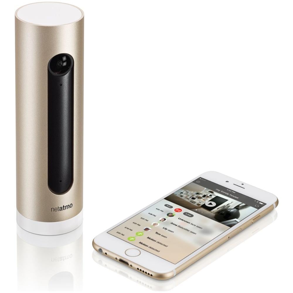 Videocamera IP Interna Intelligente Wi-Fi con Riconoscimento Facciale Colore Oro - Foto 3