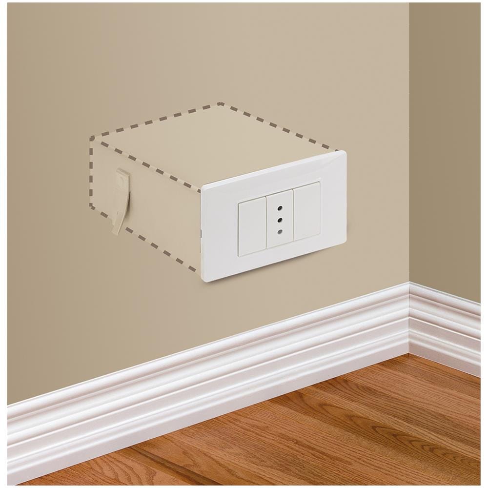 Cassaforte Invisibile Monocassetto A Muro Finta Presa Di Corrente Elettrica A Chiave Technomax Sm / 1 - Foto 2