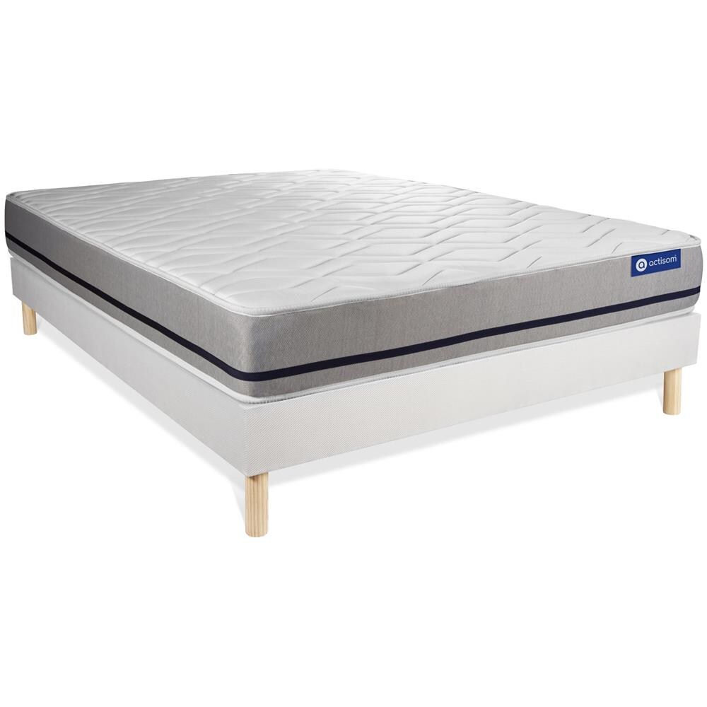Kit Rete E Materasso Matrimoniale Actilatex Soft 140x210cm - Spessore : 20cm - Lattice E Memory Foam - Moderatamente Rigido - Foto 7