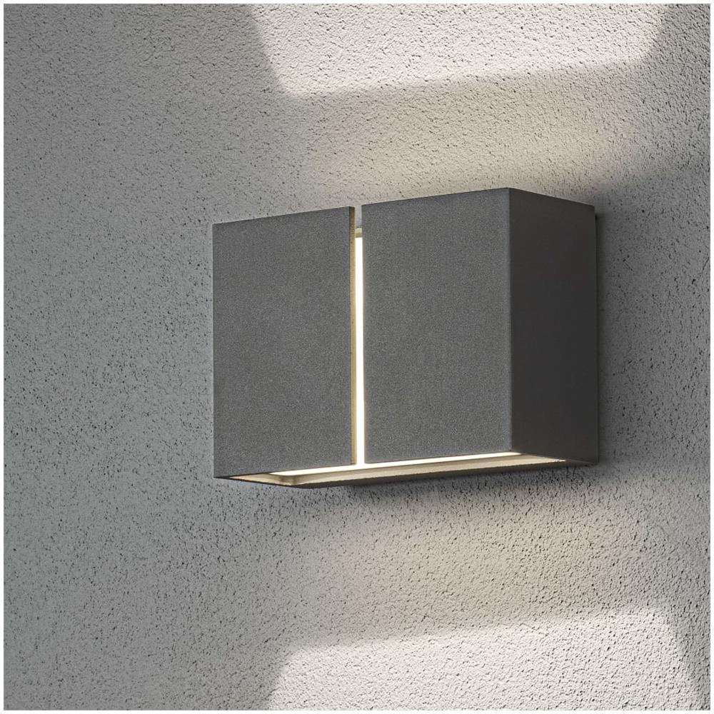 Lampada da Parete a LED Pavia 4x3 W Grigio Scuro - Foto 2