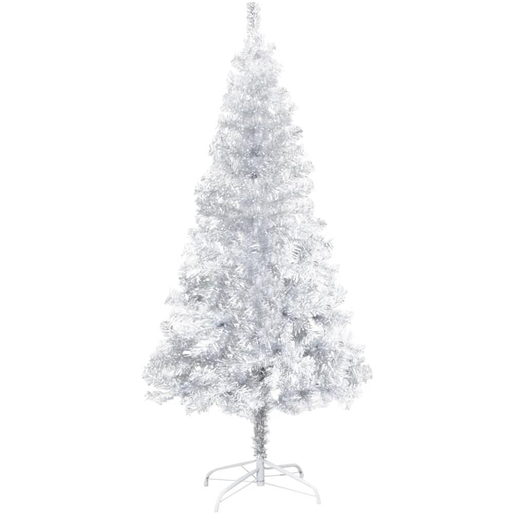 Albero di Natale Artificiale con Supporto Argento 120 cm PET - Foto 1