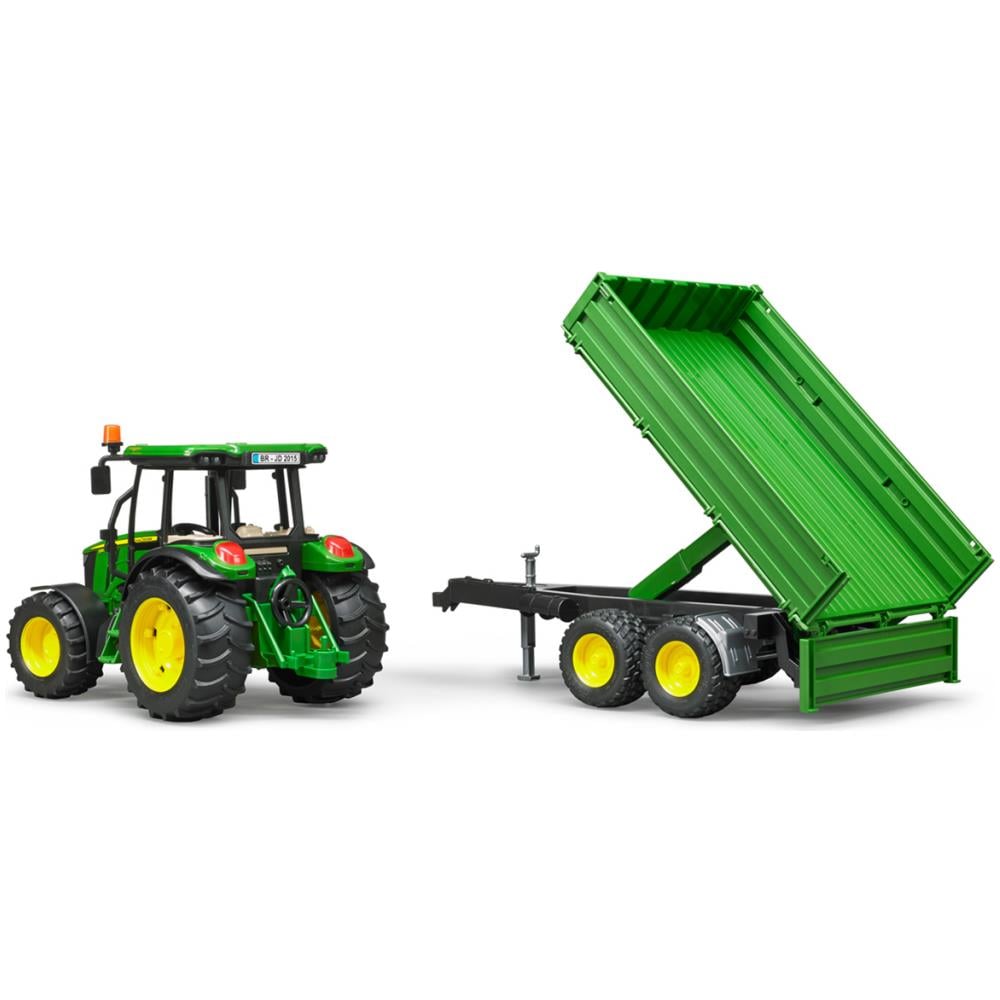 Trattore John Deere 5115M Con Rimorchio - Foto 12