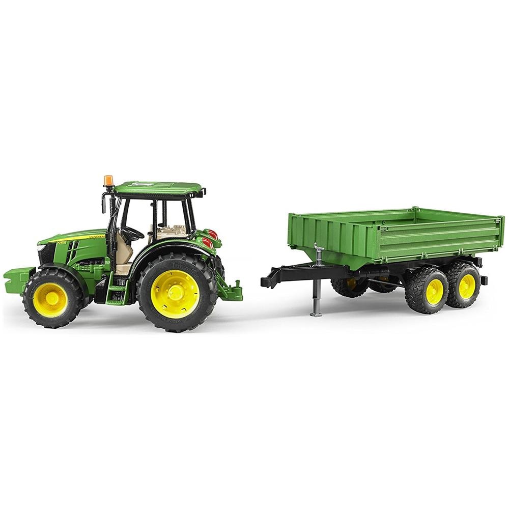 Trattore John Deere 5115M Con Rimorchio - Foto 2