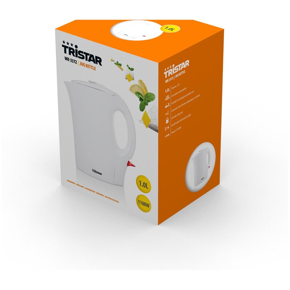 Bollitore Elettrico Potenza 1100 Watt Colore Bianco - Foto 7