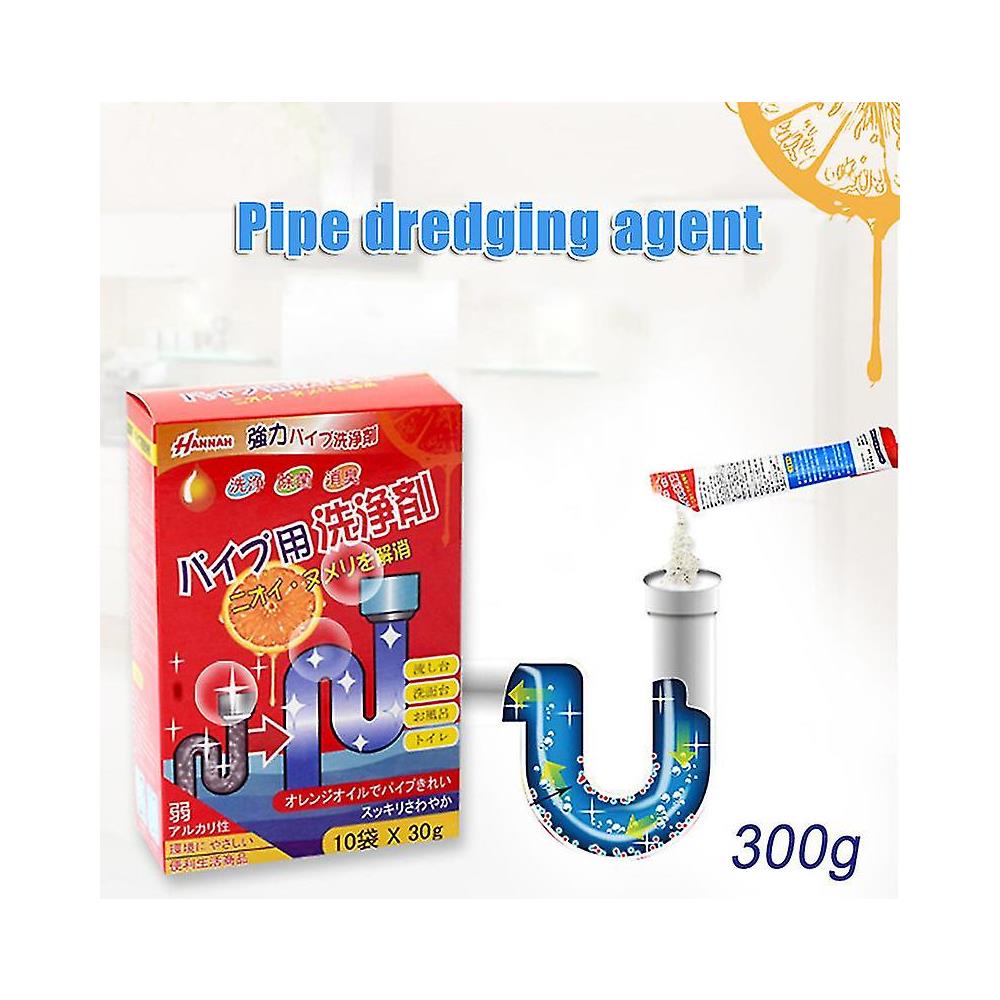 Potente agente di dragaggio per tubi, gel di scarico Meledmatte professionale, potente agente di dragaggio per tubazioni da cucina, WC, strumento di pulizia rapida (3 pezzi
