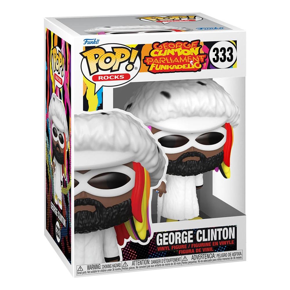 George Clinton Pop! Rocks Vinyl Figure 9 Cm - Foto 1