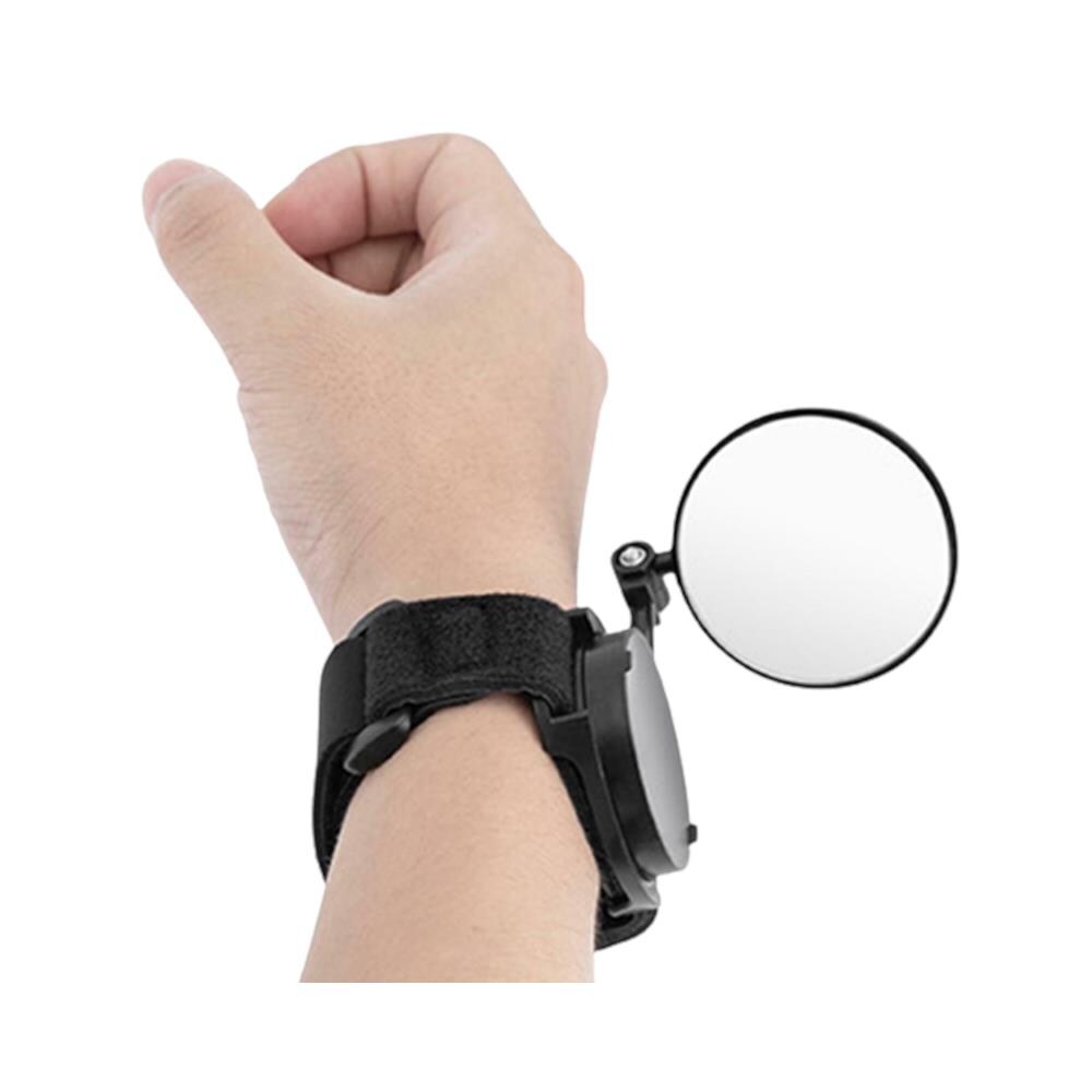 Specchietto Da Polso Per Bici Orientabile A 360° Black - Foto 6
