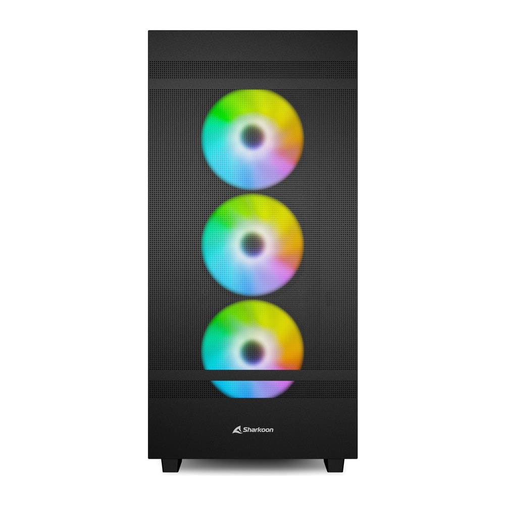 Case Rebel C50 RGB Full Tower ATX / Micro-ATX / Mini-ITX 3 Porte USB 3.1 Colore Nero (Finestrato) - Foto 2