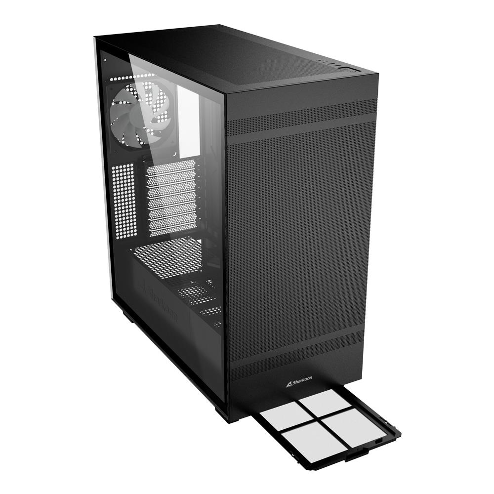 Case Rebel C50 RGB Full Tower ATX / Micro-ATX / Mini-ITX 3 Porte USB 3.1 Colore Nero (Finestrato) - Foto 8