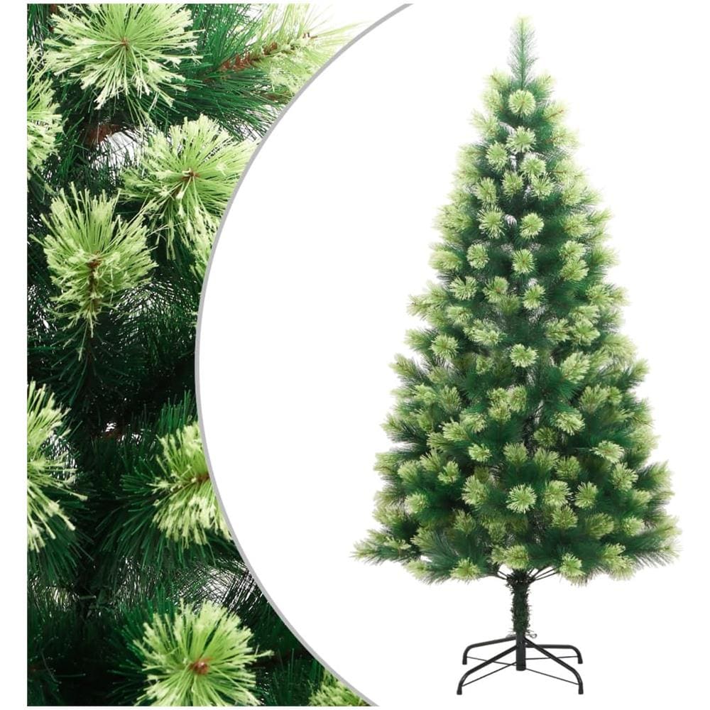 Albero Di Natale Artificiale Incernierato Con Base 180 Cm - Foto 1