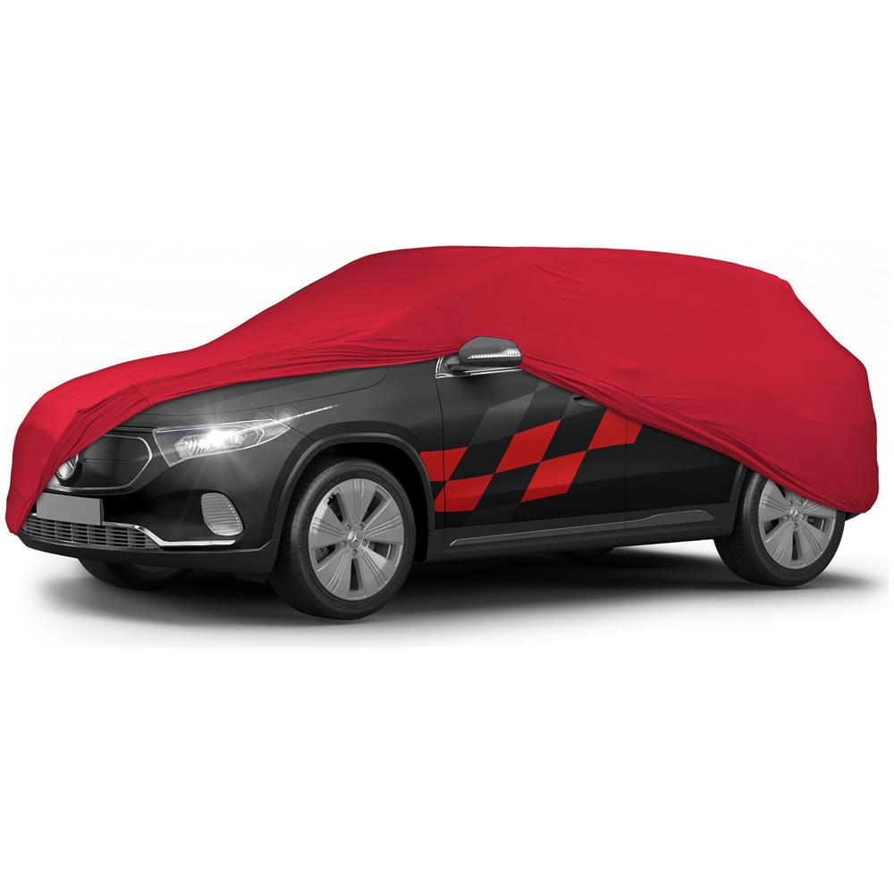 Telone Protettivo Indoor Stretch Plus Suv Dimensione M Rosso - Foto 1