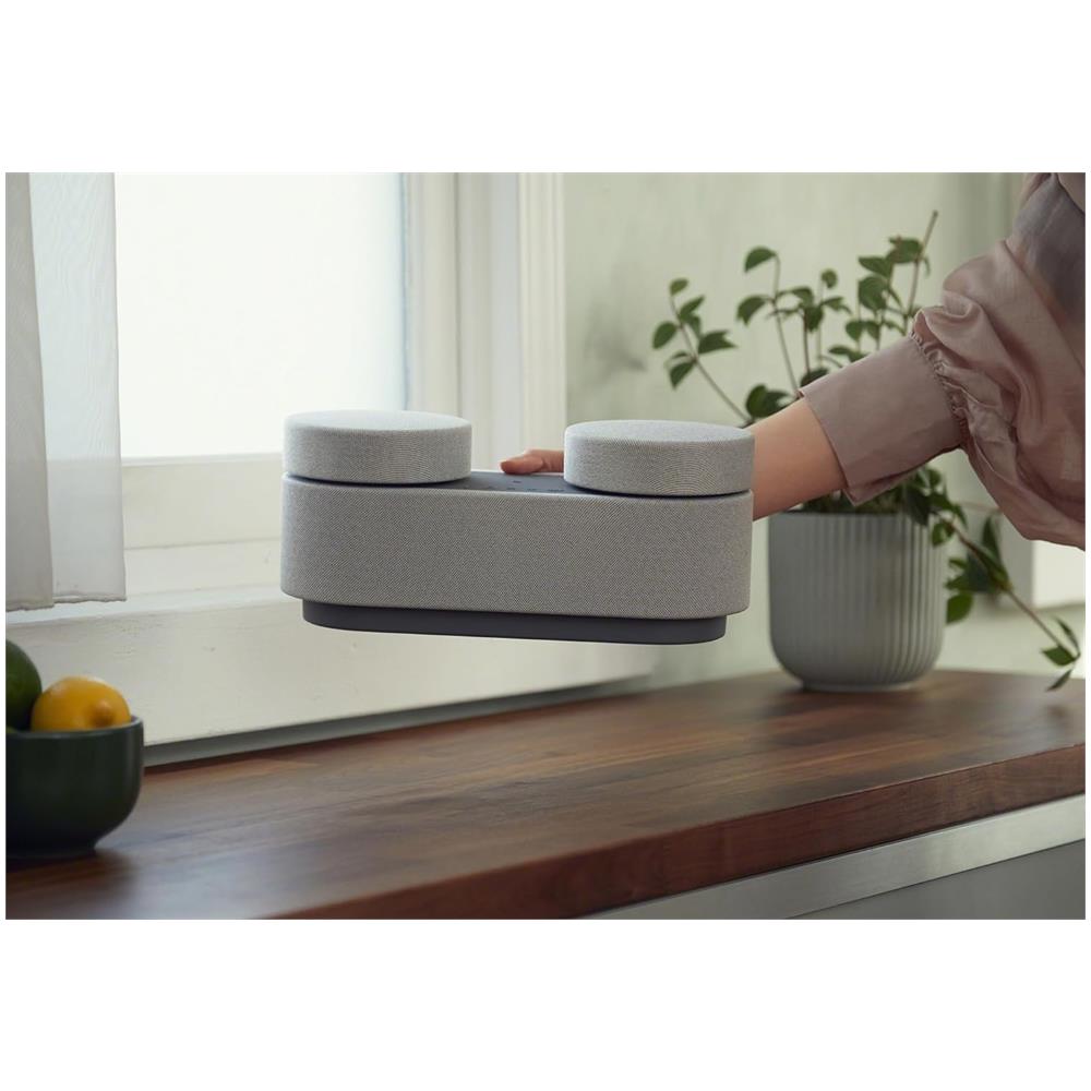 HT-AX7 Sistema Home Theatre Portatile con Tecnologia 360 Spatial Sound Bluetooth - Grigio - Foto 5
