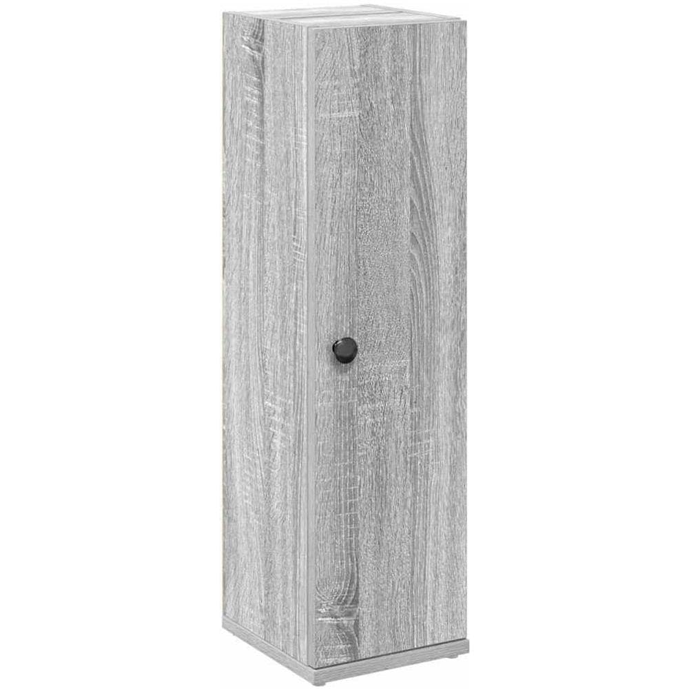 Mobile da Bagno con Portarotolo Grigio Sonoma 20,5x22x72 cm - Foto 1