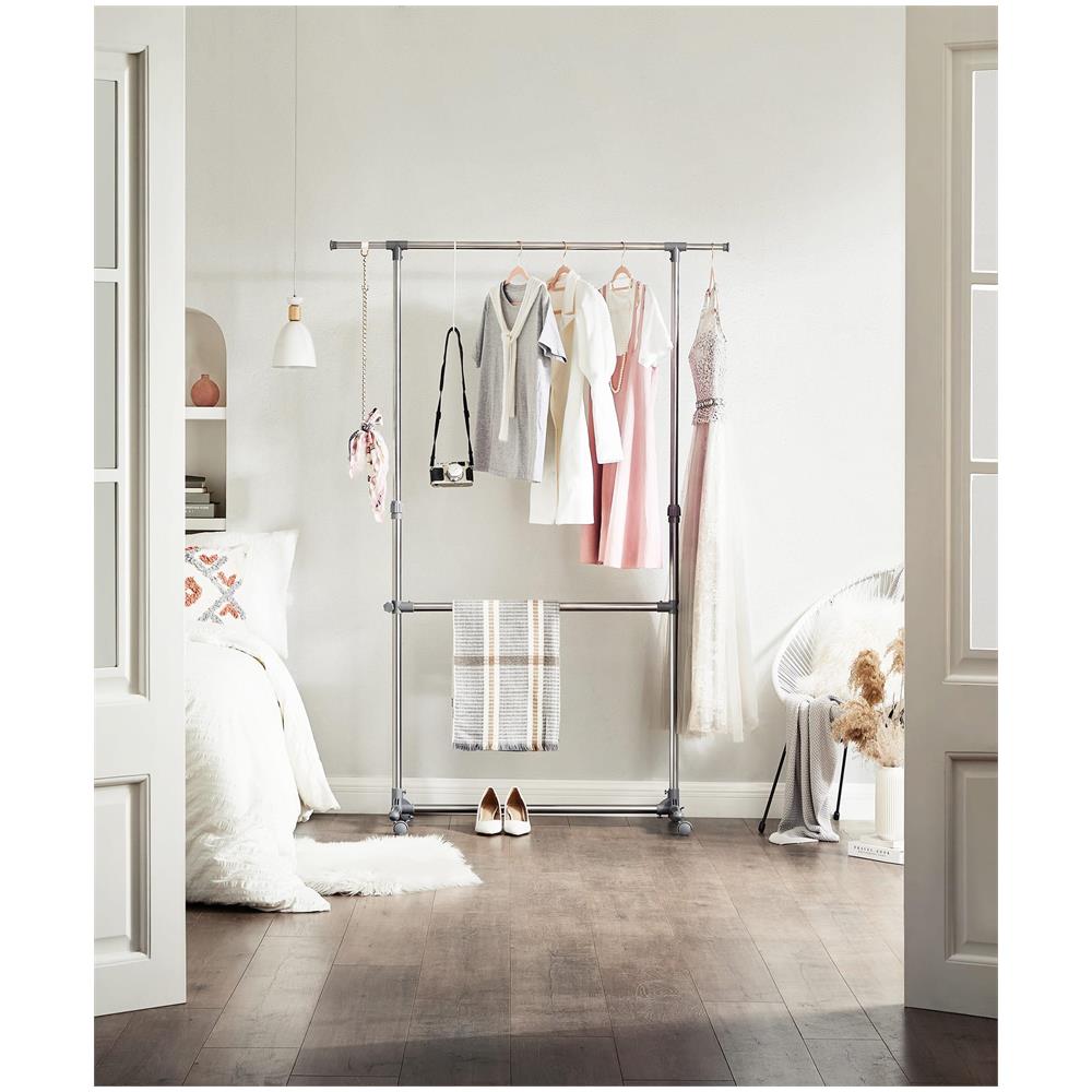 Appendiabiti su ruote - Argento LLR401 - Foto 2