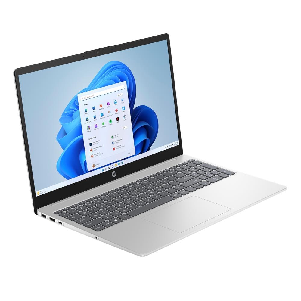 15-fd0123nl Intel Core 3 100U Computer portatile 39,6 cm (15.6") Full HD 8 GB DDR5-SDRAM 512 GB SSD Wi-Fi 6 (802.11ax) Windows 11 Home Argento - Foto 2