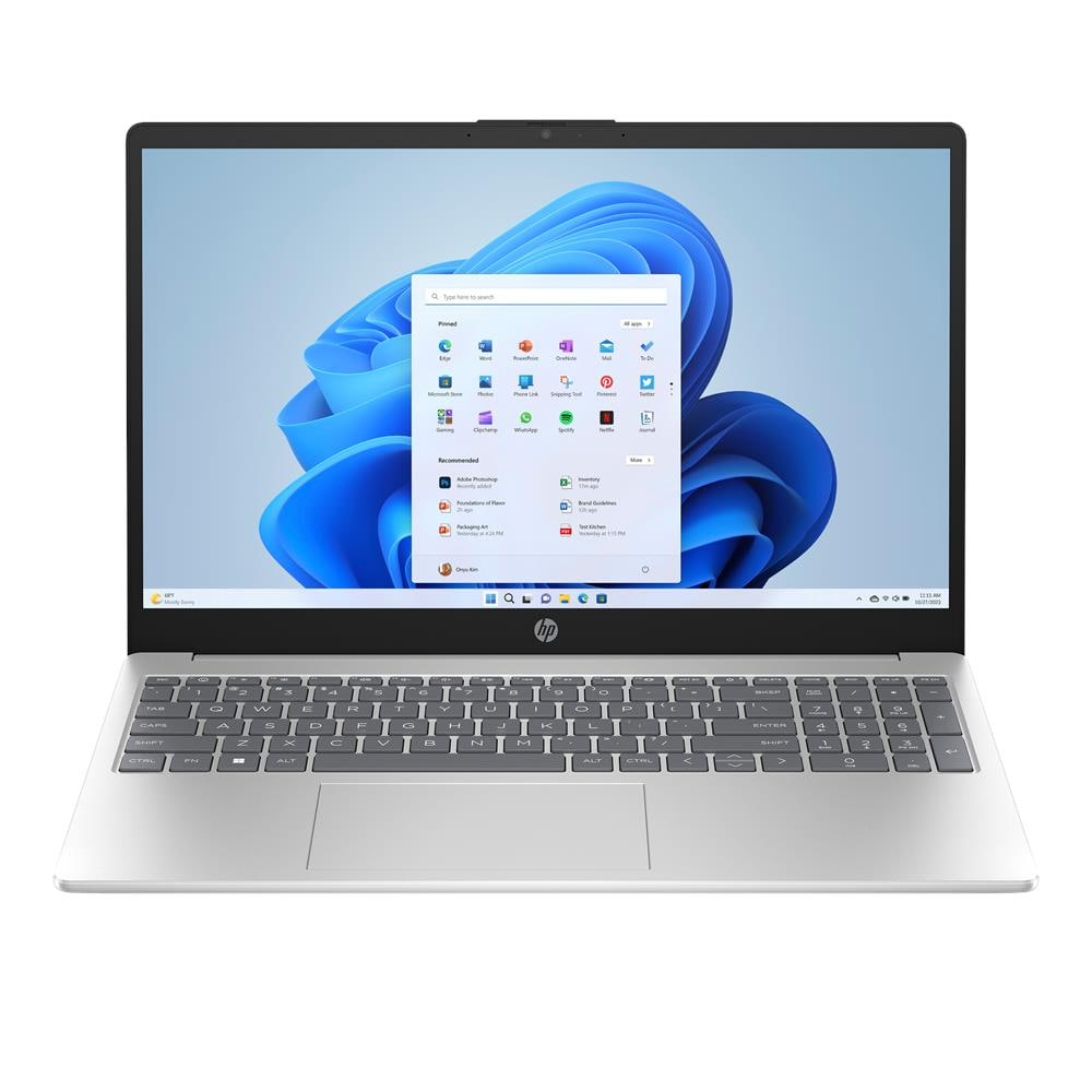 15-fd0123nl Intel Core 3 100U Computer portatile 39,6 cm (15.6") Full HD 8 GB DDR5-SDRAM 512 GB SSD Wi-Fi 6 (802.11ax) Windows 11 Home Argento - Foto 1