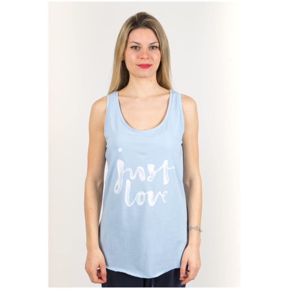 Canotta Donna Light M Azzurro - Foto 1