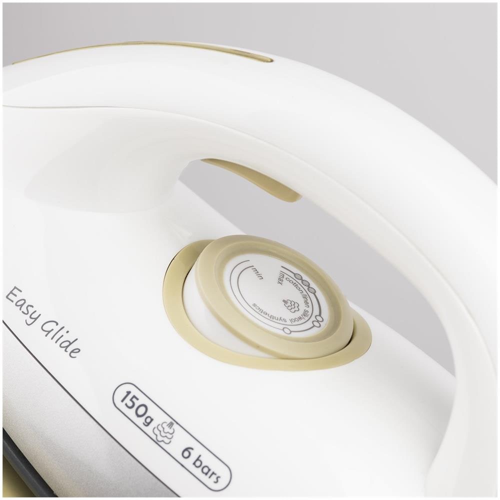 V28 Ferro da Stiro con Caldaia 6 Bar 2400 Watt Colore Bianco / Oro  - Foto 13