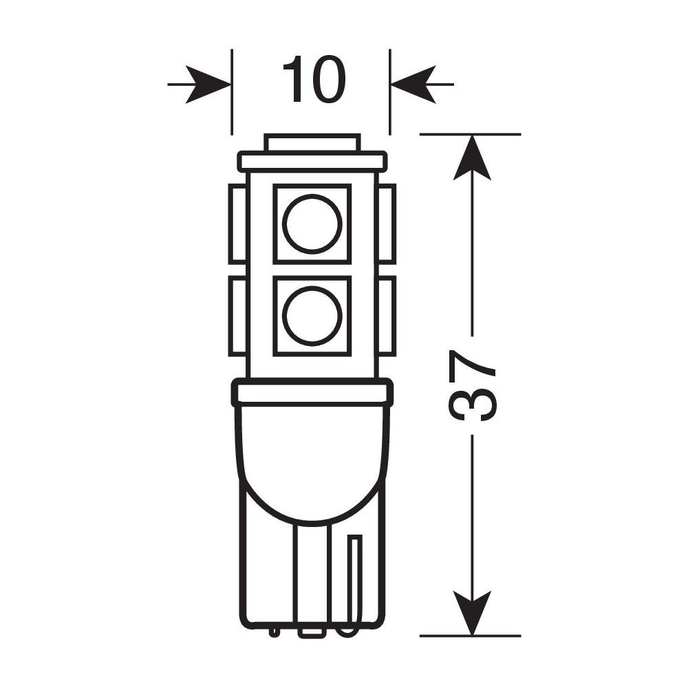 Cp. Hyper-micro-led T10 9smd (27chips)  - Foto 5