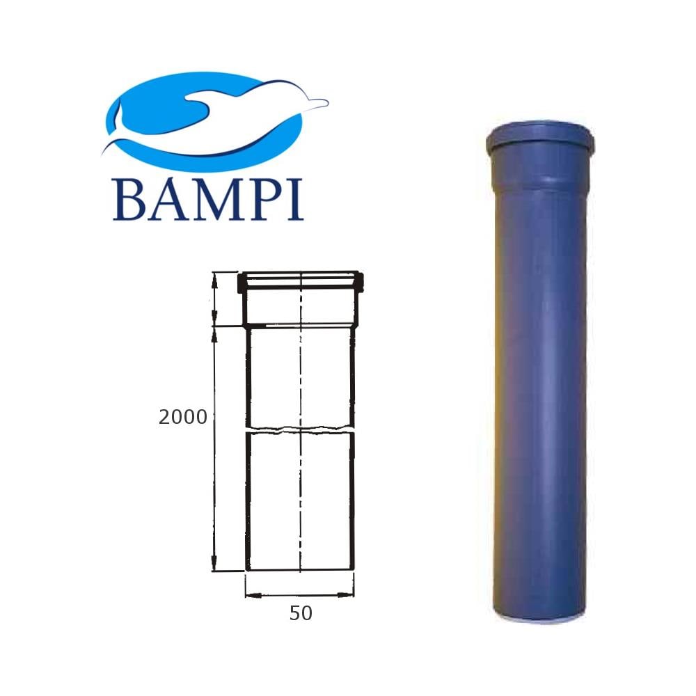 Tubo Antirumore 1 Bicchiere Ngem - 125 Mm 50 Cm A Magazzino - Foto 1