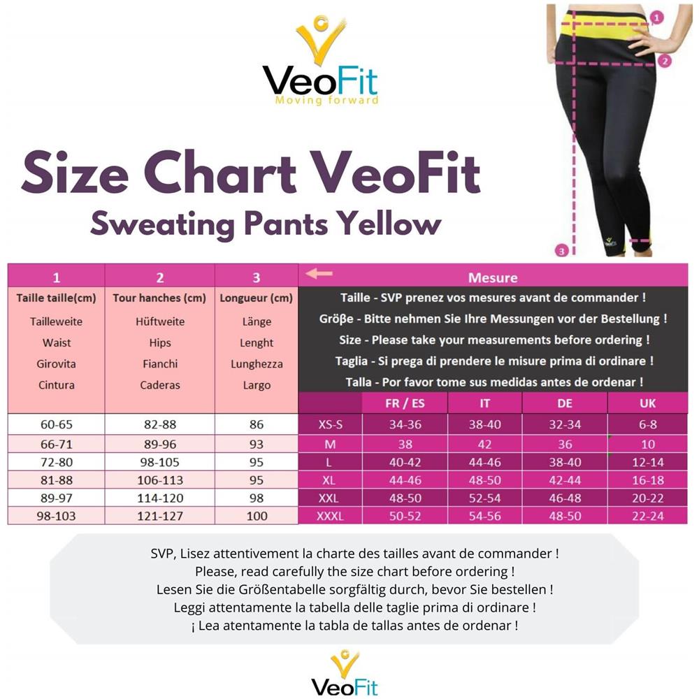 Pantalone Per Sudorazione Legging Dimagrante Donna - Tonifica E Aiuta Ad Eliminare L'acqua In Eccesso Per La Pelle Più Soda E Una Silhouette Raffinata - S - Foto 7