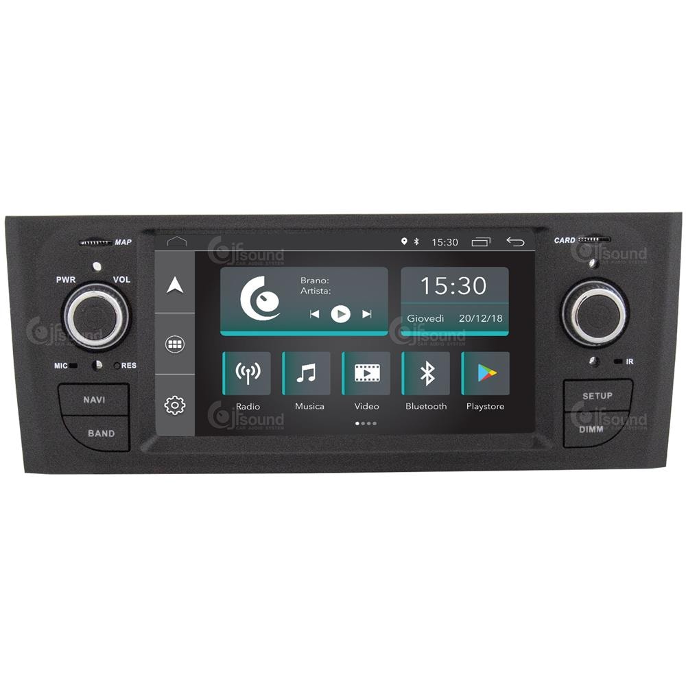 Autoradio Custom Fit Fiat Grande Punto Linea Android Dab Gps Bluetooth Wifi Usb Full Hd Touchscreen Display 6.2” - Foto 1