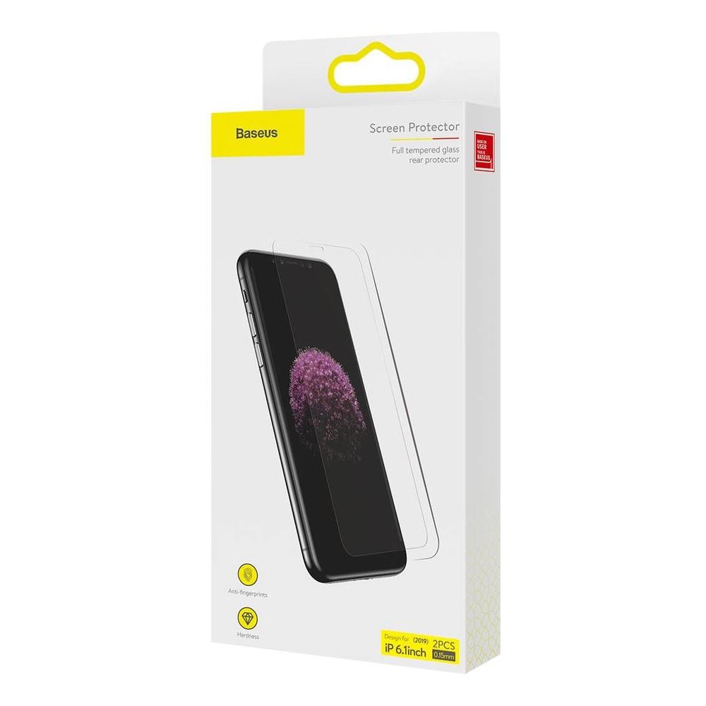 Iphone 11 0,15 Millimetri Full-vetro Temperato Di Vetro Film (2pcs Pack) Trasparente (sgapiph61s-gs02)  - Foto 1