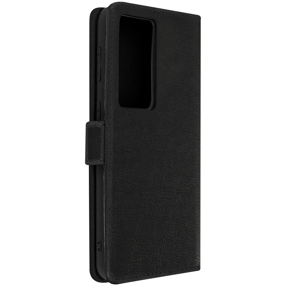 Custodia Samsung Galaxy S21 Ultra Portadocumenti Funzione Supporto Nero - Foto 5