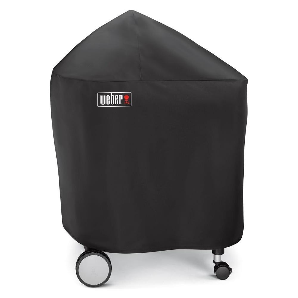 Copertura in Vinile per Barbecue a Carbone Colore Nero - Foto 2