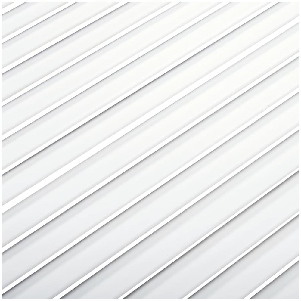 Ante a Lamelle 2 pz Bianche 99,3x39,4 cm in Legno di Pino - Foto 5