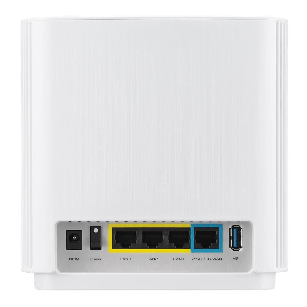 Sistema Wi-Fi Mesh ZenWiFi XT9 Tri-Bamd AX7800 3x Gigabit LAN / 1x WAN Colore Bianco 1 Pezzo - Foto 3