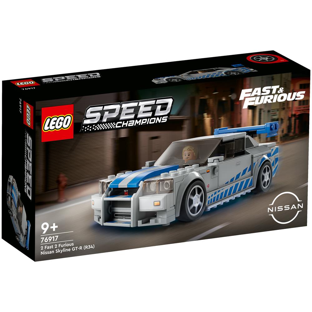 76917 Speed Champions 2 Fast 2 Furious Nissan Skyline GT-R (R34) - Foto 1