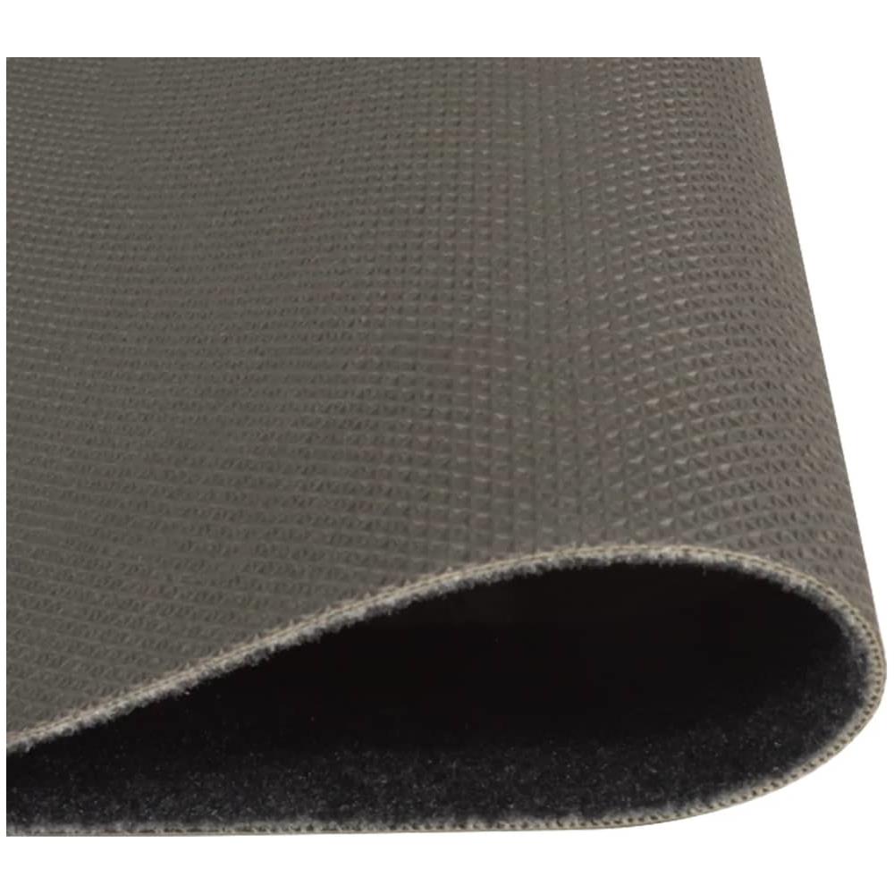 Tappeto Da Cucina Lavabile Nero Caffè 60x180 Cm Velluto - Foto 3