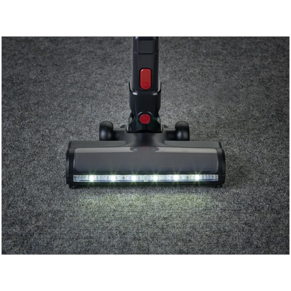 Scopa Elettrica Aspirapolvere a bastone Batteria Secco Hepa Senza sacchetto 0,6 L Colore Nero Grigio - Foto 10