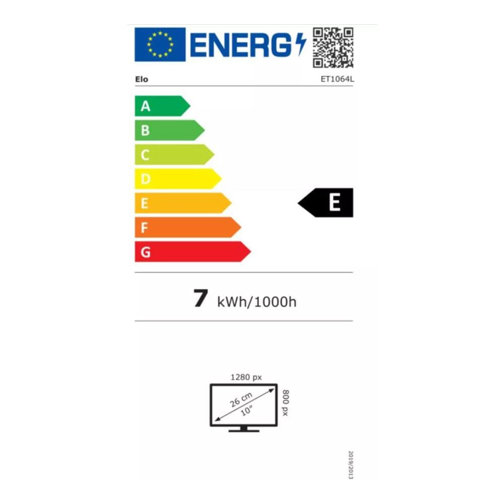 Open-Frame (90L / 63L / 64L-Series), 25,7 cm (10,1), Capacitivo proiettato, 10 TP, USB, USB-C, Kit (USB), Touchmonitor nero - Foto 2