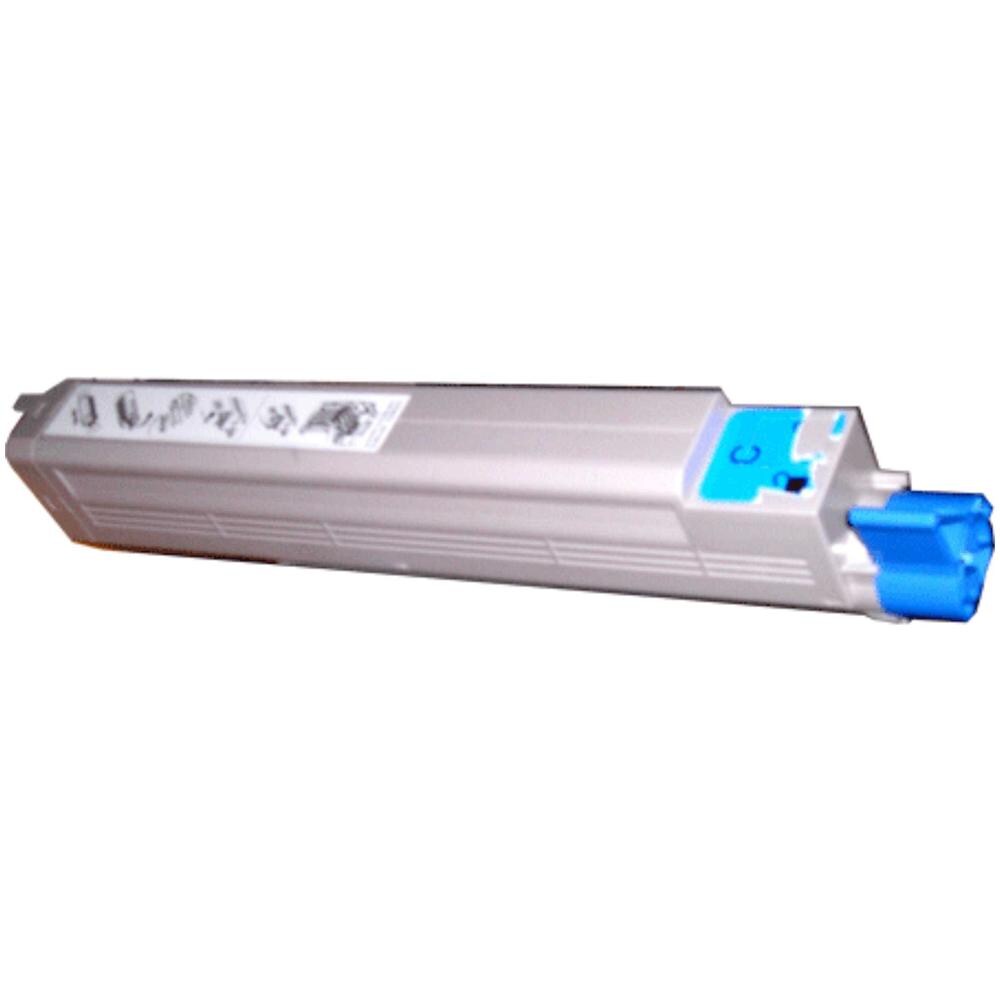 TONER COMPATIBILE - Es 3640 A3 Ciano Per Oki Es 3640a3 Es3640a3 43837107 Capacità 16.500 Pagine - Foto 1