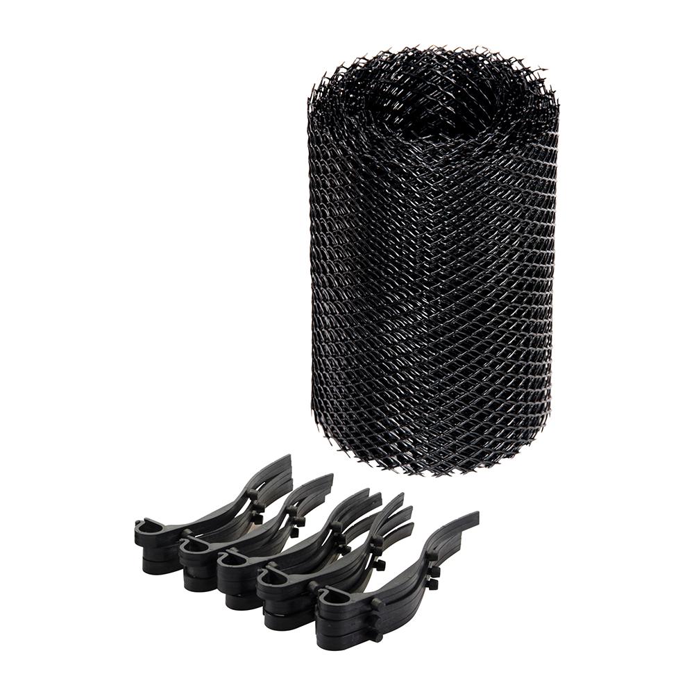 Protezione Per Grondaia 100-120 Mm - Filo Zincato, Antifoglie E Detriti, Per Tubi Tondi O Quadrati - Foto 10