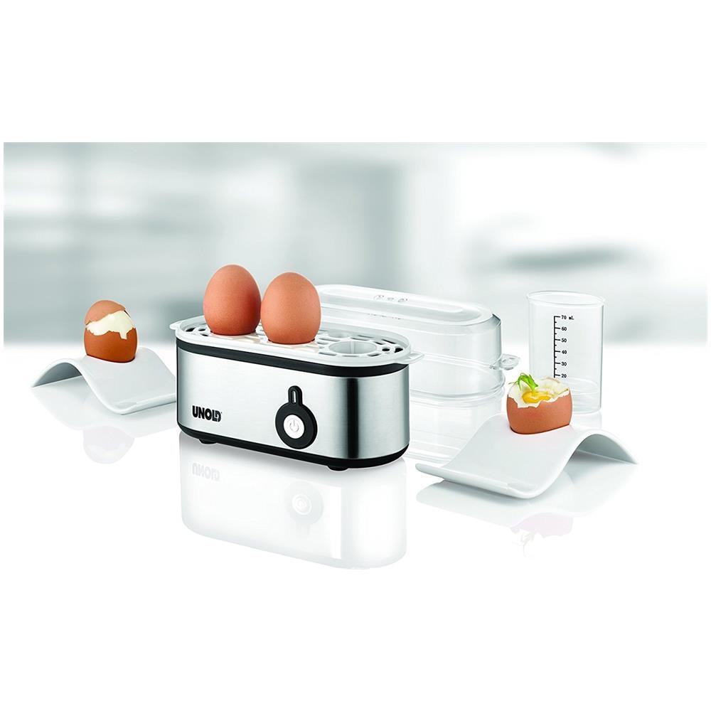 Cuoci Uova Potenza 210 W Colore Nero e Acciaio Inox - Foto 4