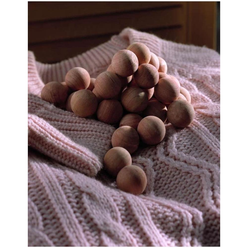 Set 15 Palline In Cedro Rosso Antitarme - Foto 2