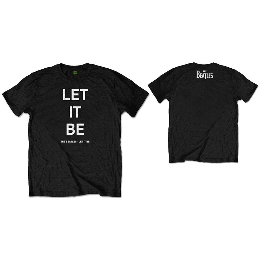 Beatles (The) - Let It Be (Back Print) (T-Shirt Unisex Tg. L) - Foto 1